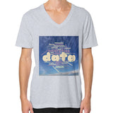 V-Neck (on man) Heather grey Megamarca