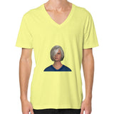 V-Neck (on man) Lemon Megamarca
