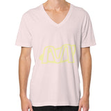 V-Neck (on man) Light pink Megamarca