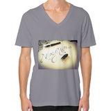 V-Neck (on man) Slate Megamarca