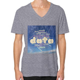 V-Neck (on man) Tri-Blend Grey Megamarca