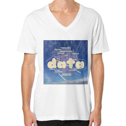 V-Neck (on man) White Megamarca