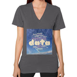 V-Neck (on woman) Asphalt Megamarca