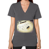 V-Neck (on woman) Asphalt Megamarca