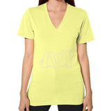 V-Neck (on woman) Lemon Megamarca