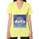 V-Neck (on woman) Lemon Megamarca