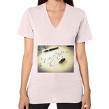 V-Neck (on woman) Light pink Megamarca