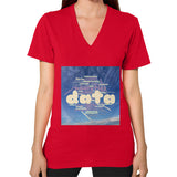 V-Neck (on woman) Red Megamarca