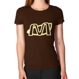 Women's T-Shirt Brown Megamarca