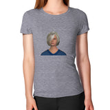 Women's T-Shirt Tri-Blend Grey Megamarca