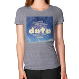 Women's T-Shirt Tri-Blend Grey Megamarca