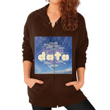 Zip Hoodie (on woman) Brown Megamarca